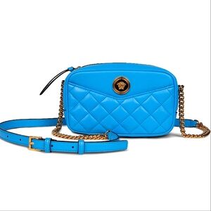 VERSACE MEDUSA CAMERA CROSSBODY BAG